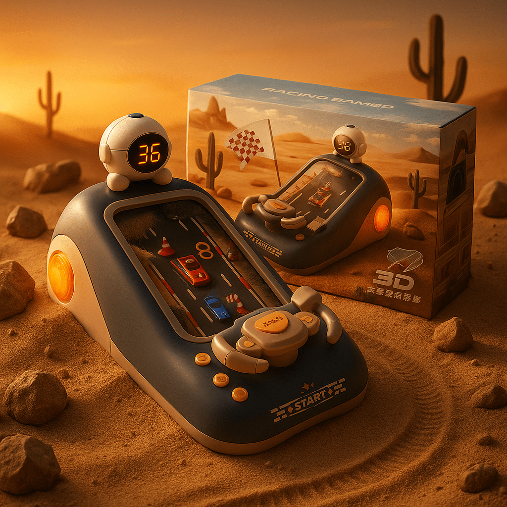 Race Master Kids' Steering Wheel Toy - MiniArcadeToys