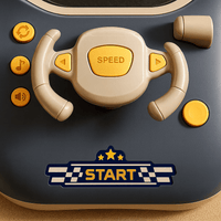 Race Master Kids' Steering Wheel Toy - MiniArcadeToys
